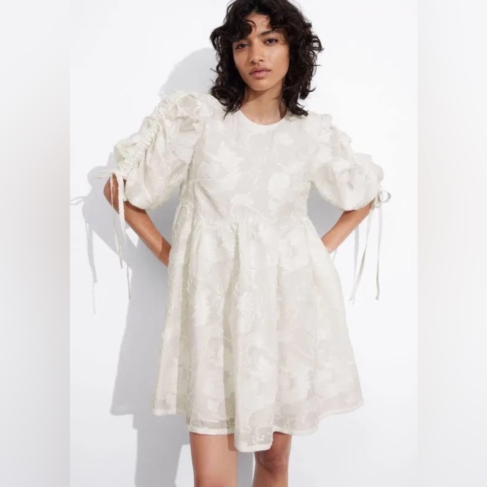 & Other Stories Puff Sleeve Dress
